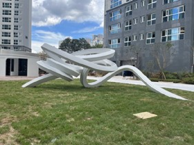 조각, 정혜련, Blooming Scene_Space Drawing