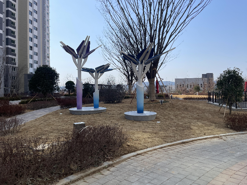 조각, 김성진, Blue garden