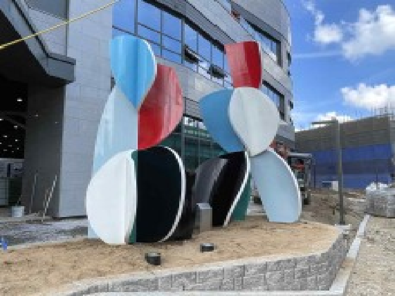 조각, 이원우, 바람산책