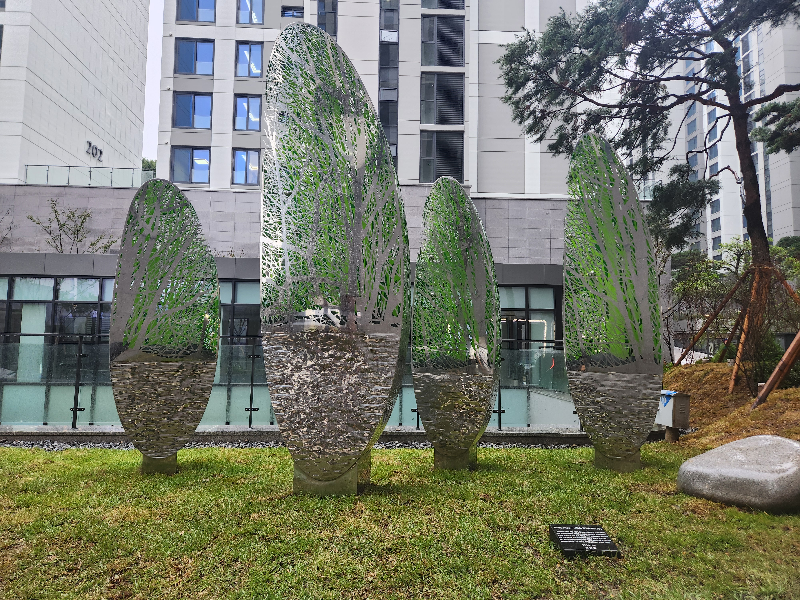 조각, 권치규, Resilience - 서정적풍경(미루나무)