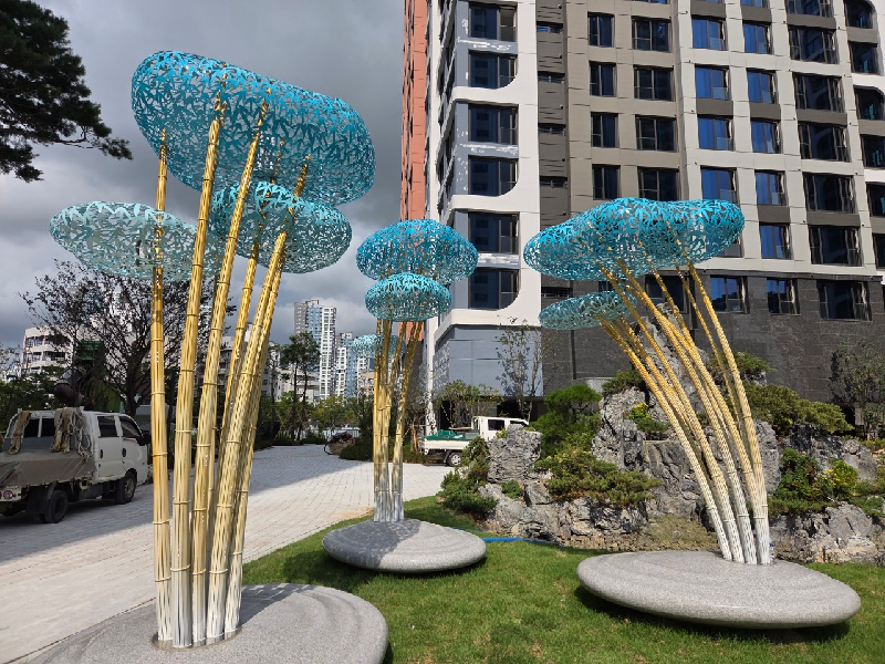 조각, 어호선, 상상의 숲-Dreaming Bamboo Garden