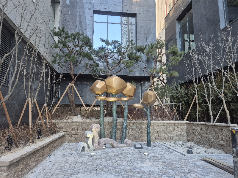 조각, 손미경, 기다림(林)