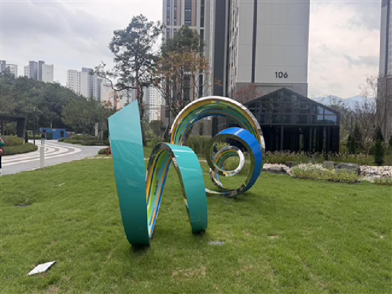 조각, 이성옥, 공간놀이_꿈구는 선율