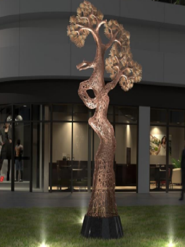 조각, 이길래, Millennium Pine Tree 2025-1