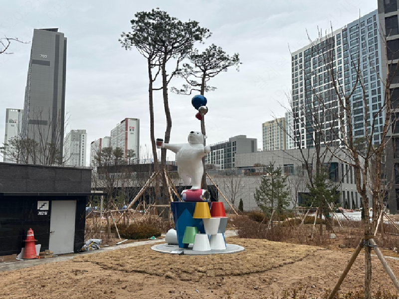 조각, 장백순, 공존