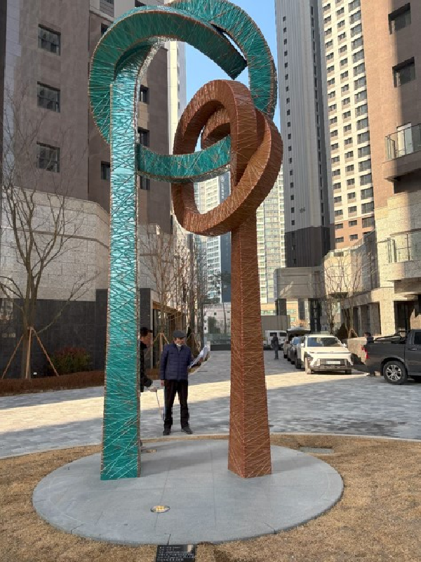 조각, 안태영, 매듭(knot)